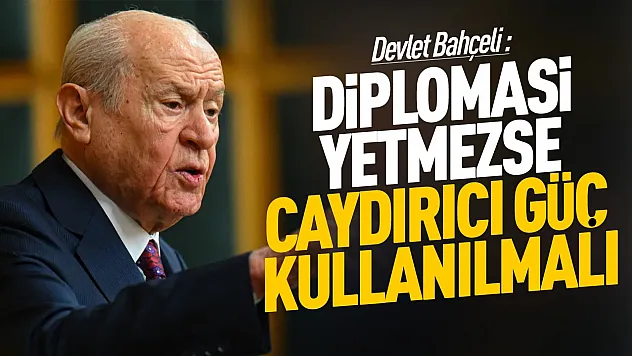 Devlet Bahçeli'den net Mekke İttifakı mesajı