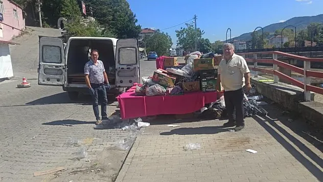 Devrek'te alışveriş stantları kapandı