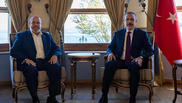 Dışişleri Bakanı Hakan Fidan, Hamas Heyeti ile görüştü