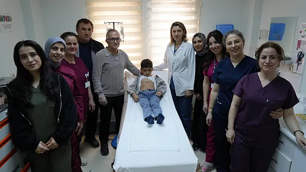 Diyafram fıtığı Samsun'da ilk kez tedavi edildi
