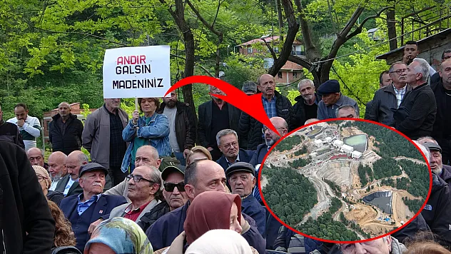 Doğankent'te maden isyanı! Milyonluk cezaya rağmen dere kapkara akıyor!