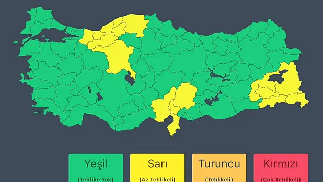 Doğu ve Güneydoğu'da kar, Akdeniz ve Marmara'da sağanak uyarısı