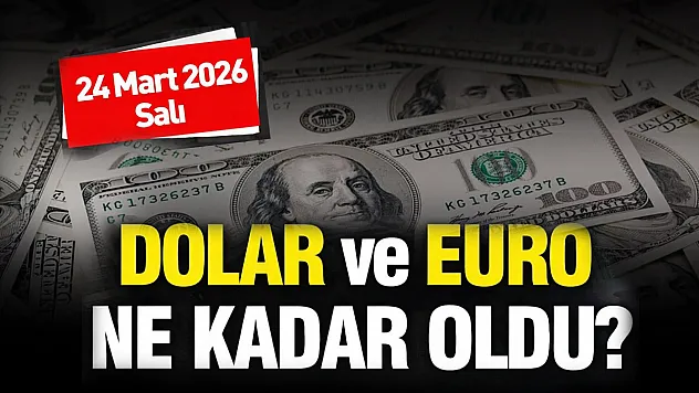 Dolar ve Euro ne kadar oldu? (24 Mart 2026 döviz kurları)
