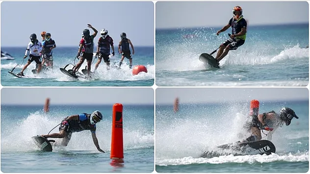 Dünya Motosurf Şampiyonası'nda start verildi