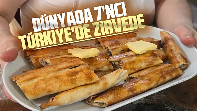 Dünyanın en iyi 7'nci lezzeti Samsun pidesi Türkiye'nin zirvesinde