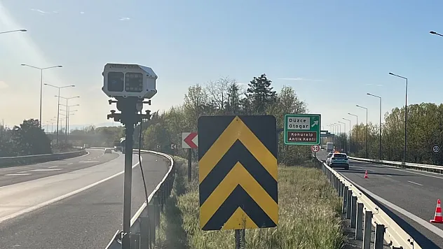 Düzce'de bin 343 araca idari ceza uygulandı