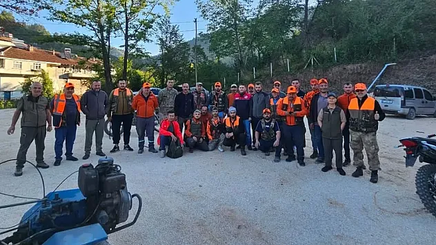 Düzce'de yaban domuzlarına karşı sürek avı başlatıldı