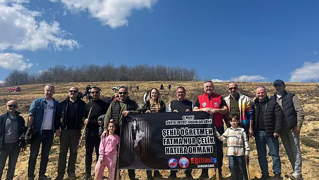 Eğitim-İş Samsun Şubesi'nden anlamlı etkinlik