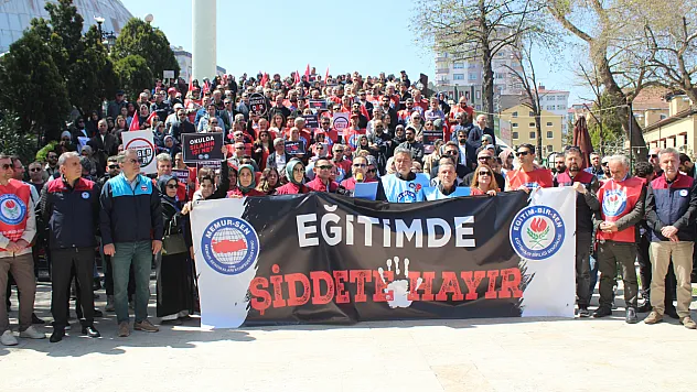 Eğitim sendikalarından Şiddet'e ortak tepki 'Bu bir beka meselesidir!'