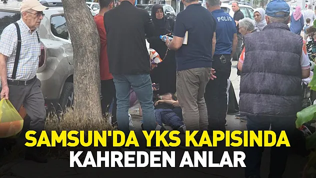 Ehliyetini düşürdü, baygınlık geçirip hastaneye kaldırıldı