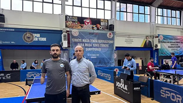 Elazığlı sporcu Hamza Yıldız, engelleri aşarak Türkiye beşincisi oldu