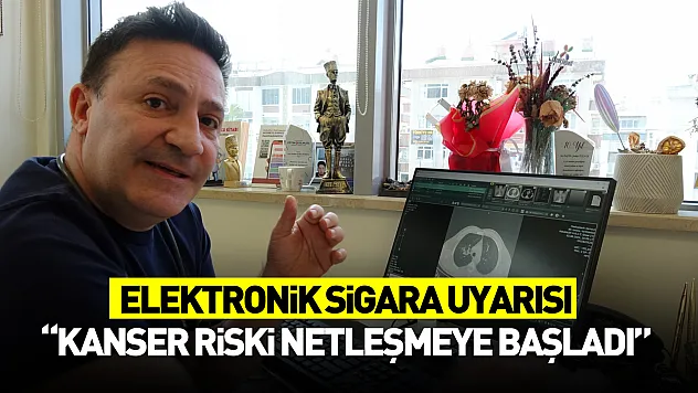 Elektronik sigara uyarısı: 'Kanser riski netleşmeye başladı'