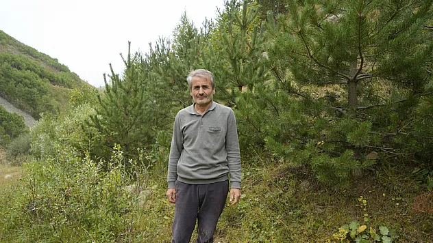 Emekli İmamdan 50 Bin Ağaçlık Hayat Projesi