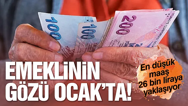 Emekli maaşlarında ocak hesabı değişti! İşte 3 farklı zam senaryosu