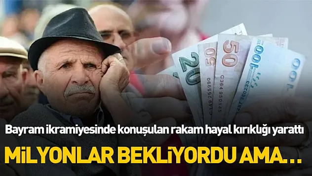 Emeklilerin gözü bayram ikramiyesinde