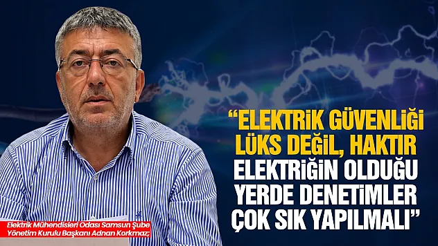 EMO Başkanı Adnan Korkmaz Yeşilyurt'ta yaşanan işçi ölümleri ile ilgili konuştu