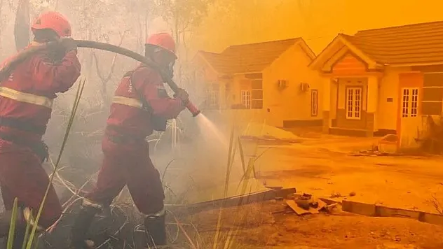 Endonezya'da orman yangınları sağlık krizine yol açtı 314 binden fazla vaka
