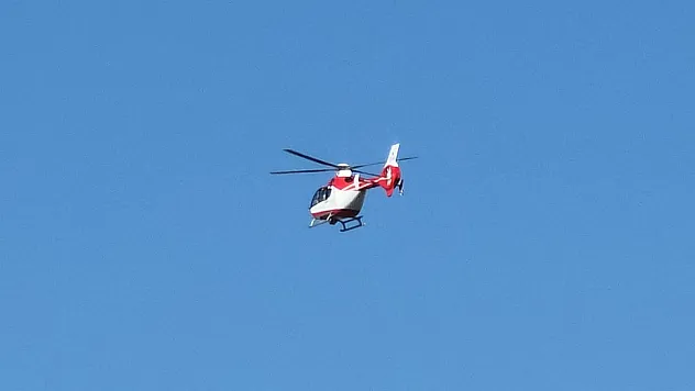 Entübe edilen bebek helikopter ambulansla Van'a sevk edildi