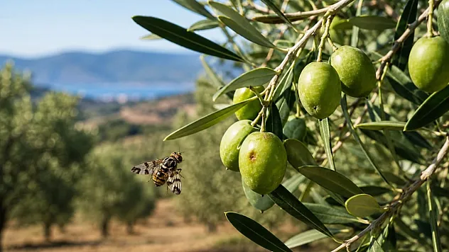 Erdek'te zeytin üreticilerine 'zeytin sineği' uyarısı