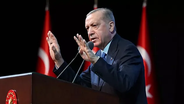 Erdoğan'dan destek mesajı