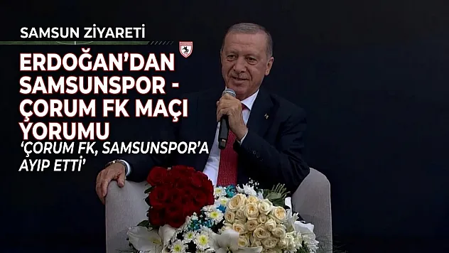Erdoğan'dan Gençlik buluşmasında gülümseten futbol yorumu