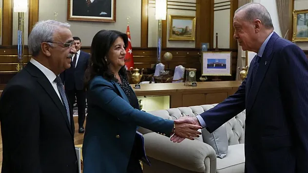 Erdoğan ile DEM Parti İmralı Heyeti arasında kritik görüşme