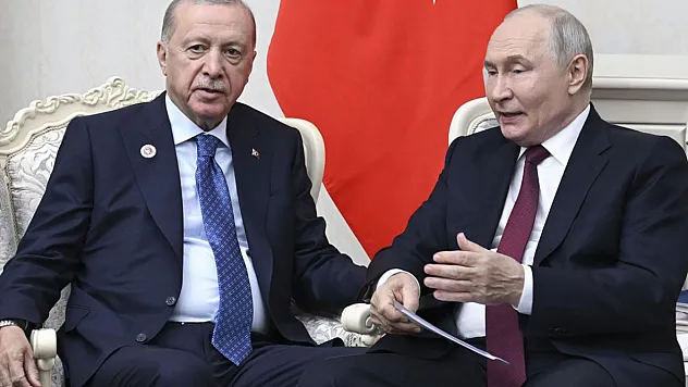 Erdoğan ile Putin Bişkek'te görüştü!