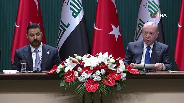 Erdoğan: Irak ile enerji anlaşması tarihi bir adım oldu