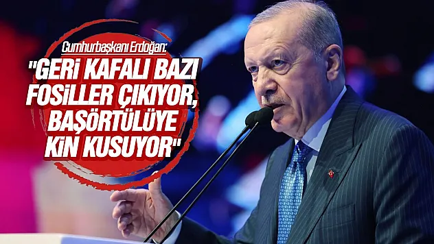 Erdoğan: 'Türkiye başörtüsü meselesini geride bıraktı'