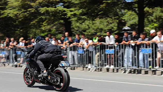 Ergan Motofest'te drag heyecanı