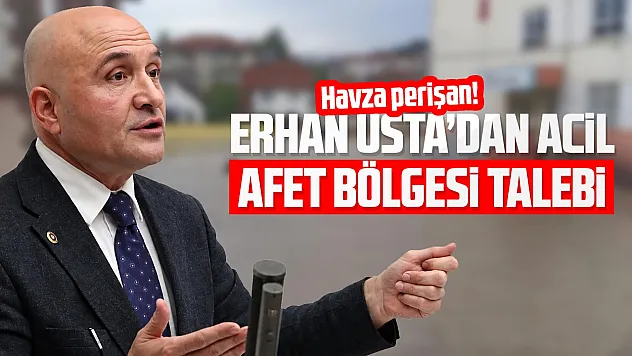 Erhan Usta, 'Havza derhal afet bölgesi ilan edilmeli'