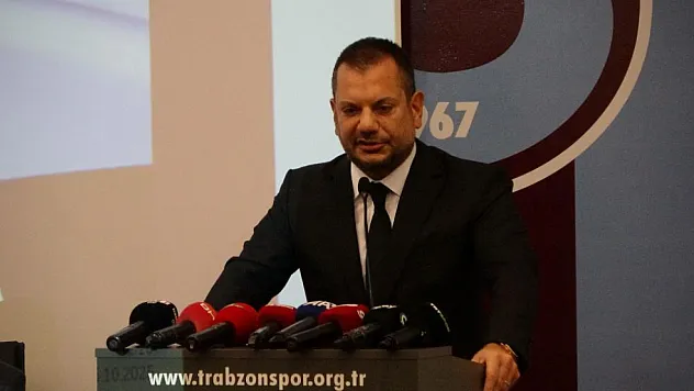 Ertuğrul Doğan: 'Trabzonspor her zaman paraya karşı emeğin savaşını vermiştir'