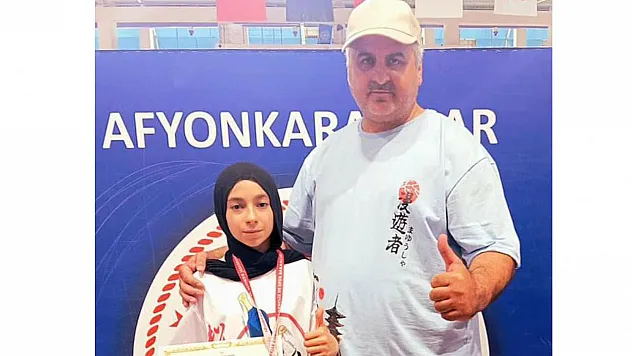 Erzincanlı sporcu Albayrak Türkiye üçüncüsü oldu