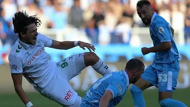 Erzurum'da 5 yıllık hasret bitti: Dadaş, Konyaspor'u tek golle yıktı