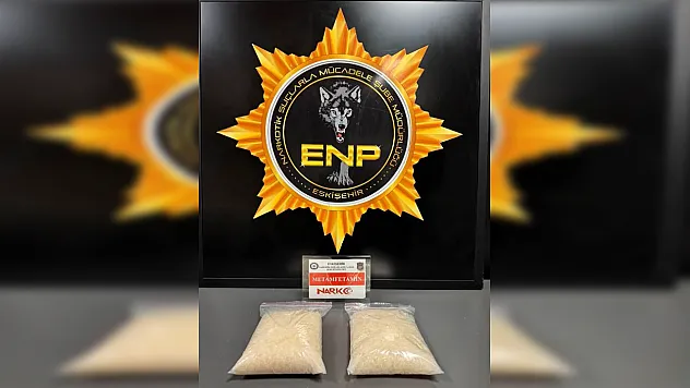 Eskişehir'de dev uyuşturucu operasyonu: 2 kilo metamfetamin ele geçirildi