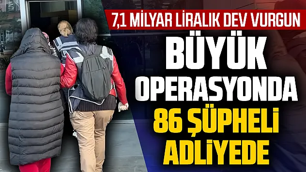 Eskişehir merkezli Samsun dâhil 33 ilde dev yasa dışı bahis operasyonu: 86 şüpheli adliyede