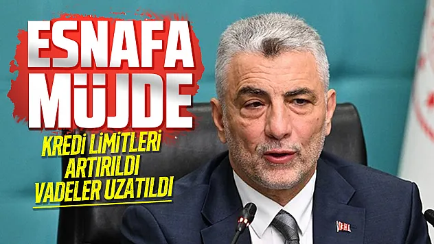 Esnafa kredi desteği büyüdü! Limitler artırıldı, vadeler uzatıldı