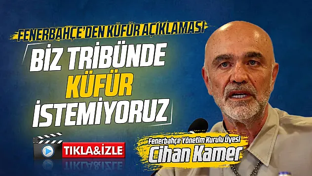 Fenerbahçe'den Yüksel Yıldırım açıklaması: 'Bu tezahüratlar taraftarımıza yakışmıyor'