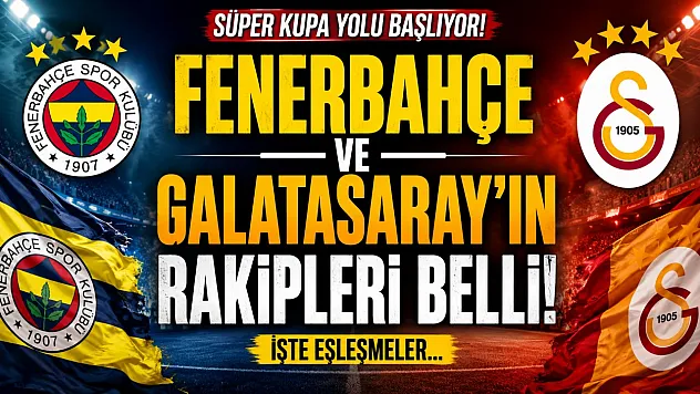 Fenerbahçe ve Galatasaray'ın Şampiyonlar Ligi'ndeki rakipleri belli oldu
