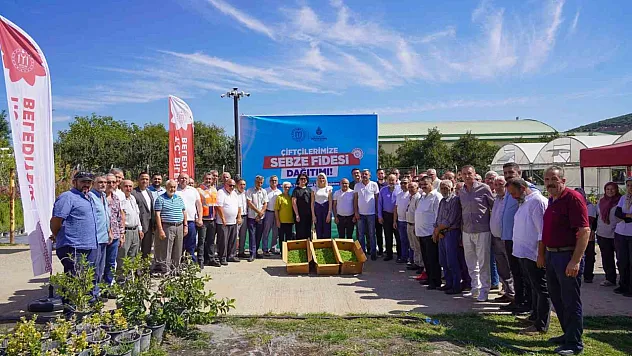 Fide toprakla buluşmak üzere çiftçilere dağıtıldı