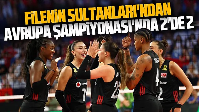 Filenin Sultanları durdurulamıyor Slovenya'yı 3-1 devirip 2'de 2 yaptık!
