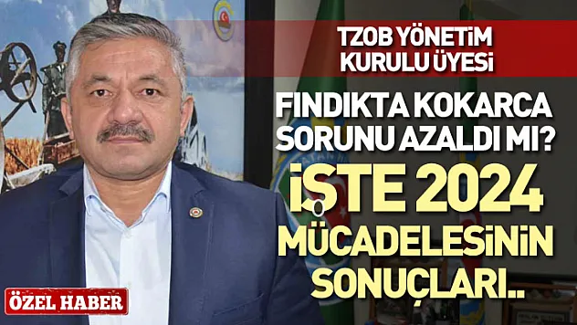 Fındıkta Kokarca Sorunu Azaldı mı? İşte 2024 Mücadelesinin Sonuçları..