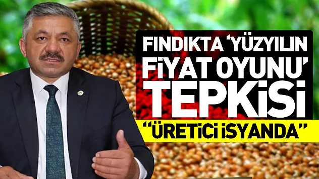 Fındıkta Yüzyılın Fiyat Oyunu Tepkisi 'Üretici İsyanda'