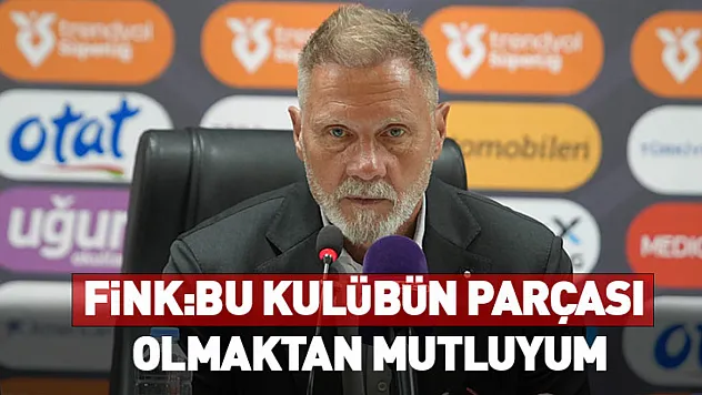 Fink: 'Bu Kulübün Parçası Olmaktan Mutluyum'