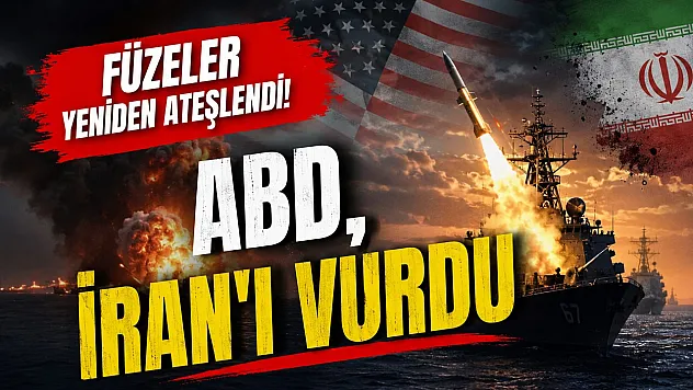 Füzeler yeniden ateşlendi! ABD vurdu, İran'dan misilleme geldi