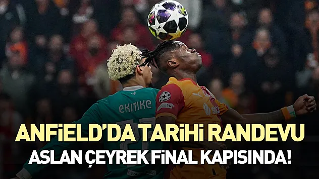 Galatasaray 1-0'ın rövanşında Liverpool karşısında tur arayacak