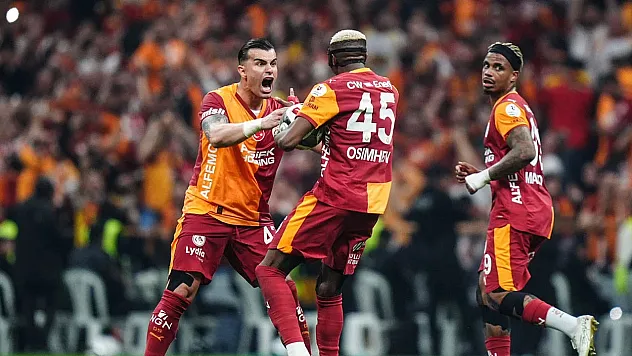 Galatasaray, 26'ncı defa şampiyon!