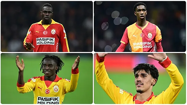 Galatasaray'da 4 futbolcu ilk kez şampiyonluk sevinci yaşadı