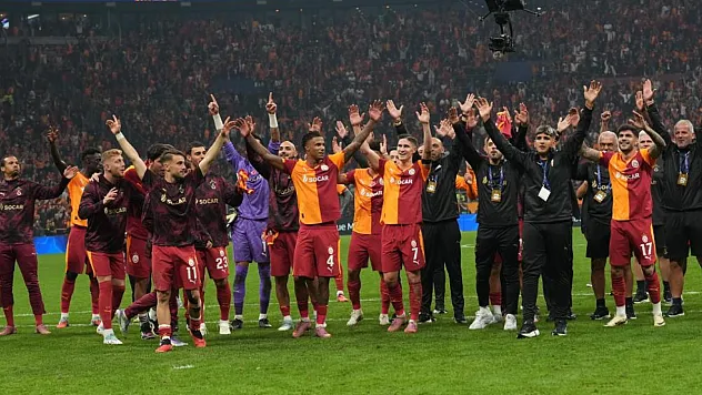 Galatasaray'da galibiyeti sevinci