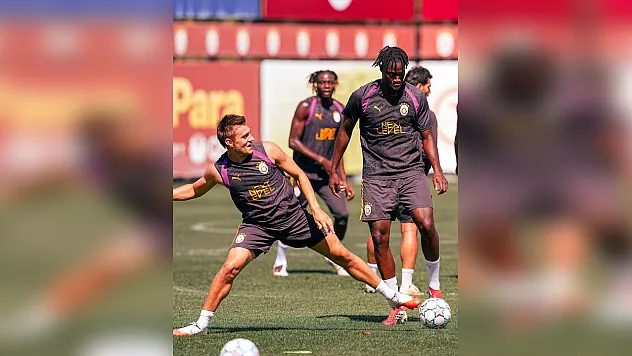 Galatasaray'da Sporting hazırlıkları sürüyor